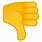 Thumb Down Emoji Image