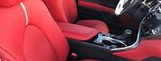 Toyota Camry XSE Red Interior