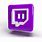 Twitch Logo 3D