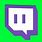 Twitch Logo Green screen