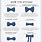 Types of Bow Ties