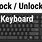 Unlock Keyboard Laptop