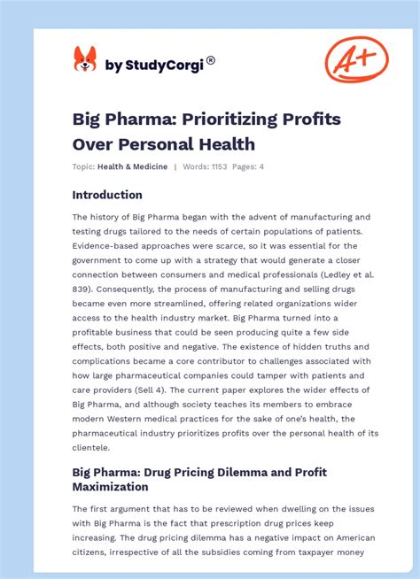 Vaccines: A Subscription Model Prioritizing Profits Over Health