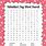 Valentine's Day Word Searches Printable