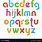 Vector Alphabet Letters
