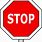 Vector Stop Sign Clip Art