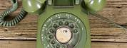 Vintage Green Telephone