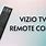 Vizio Smart TV Remote Code