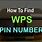 WPS Pin Location On HP Printer