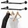 Wall Mounted Clothes Hanging Rack