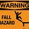 Warning Fall Hazard Signs
