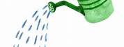 Watering Can Pouring Water Clip Art