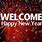 Welcome Happy New Year Pic