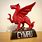 Welsh Dragon Ornaments
