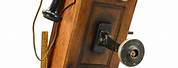 Western Electric Antique Wood Wall Phone