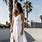 White Beach Wedding Dress