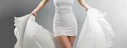 White Dress Model
