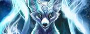 White Mythical Creatures Fox