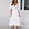 White Summer Party Dress