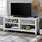 White TV Stand for 65 Inch TV