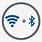 Wi-Fi Bluetooth Logo