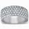 Wide Band Pave Diamond Rings