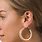 Women's Gold Hoop Earrings