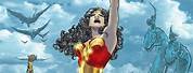 Wonder Woman Original Comic Art Atlants