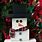 Wood Block Snowman Craft