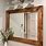 Wood Frame Wall Mirror