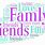 Word Family and Friends Clip Art