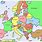 World Map Labeled Europe