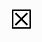 X in a Box Emoji