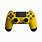 Yellow PS4 Controller