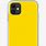 Yellow iPhone 13 Mini Skin