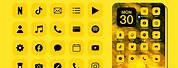 Yellow iPhone Album Icon