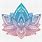 Yoga Symbols Lotus Flower