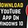 YouTube Official Site Download Windows 10