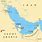 Zatoka Perska Mapa