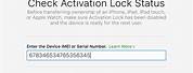 iCloud Activation Lock Status Tool