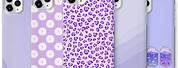 iPhone 11 Cases Designs Purple Plaid