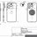 iPhone 15 Pro Max Technical Drawing