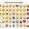 iPhone Emoji Word Chart