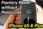 iPhone Factory Reset without Password