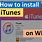 iTunes App Install On Windows 10