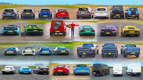 carwow 1/4-mile (400m) drag-race leaderboard | Carwow