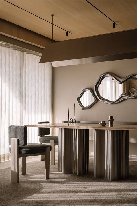 This Ahmedabad home has the coolest TV wall—made out of stainless steel ...