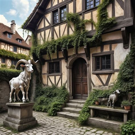 small park with a marble statue of a man and a goat Prompts | Stable Diffusion Online