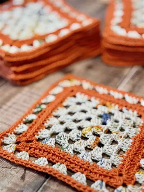 Cream Pop Granny Square Baby Blanket - the perfect nursery gift | MadameStitch