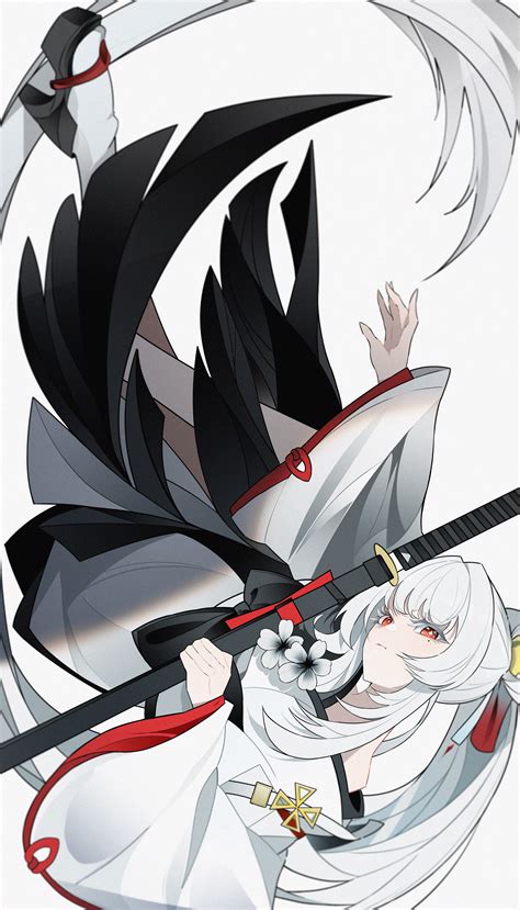 Safebooru - 1girl absurdres colored eyelashes commentary fley-lan highres hiyuki (wuthering ...